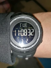 SKMEI – relojes deportivos para hombre, cronógrafo digital, LED, resistente al agua con Cronos y cuenta atrás, militar, masculino