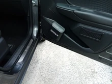 Bolsa de almacenamiento para coche, organizador de bolsillo de red de pasta automática, soporte de teléfono para TOYOTA C-HR CHR C HR, accesorios universales para coche, 1 Uds.