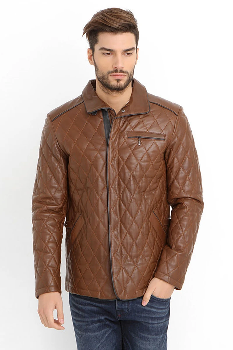 

Dericlub E-1012 Spring Military Jacket Long Winter Outwear Confortable Bomber Moto Biker Fashion Genuine Leather Autumn Topcoat