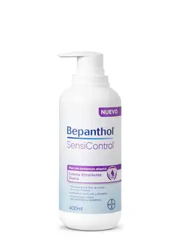 

Bepanthol sensicontrol emollient cream 400ml daily emollient cream for skin with atopic trend.