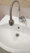 Kitchen Faucet Water-Tap Lever-Hole FRAP Flexible Cold Single Cozinha F43701-B Hot And