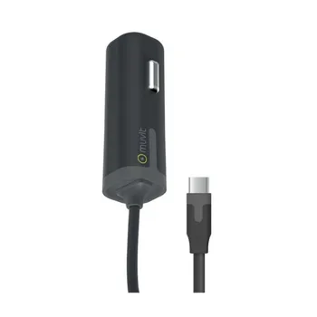 

Car Charger muvit mudcc0173 - usb Type-C-5v/3a-cord 1.2m-Black