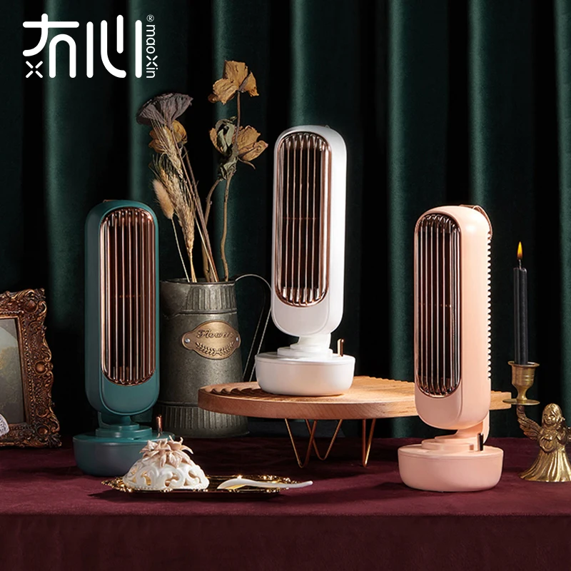 

Maoxin 2 in 1 usb cooling fan air humidifier desk fan retro cooler for summer