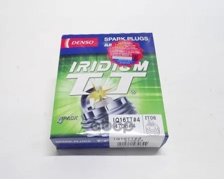 Свеча Зажигания 4706 Широкое Применение, См. Каталог Denso арт. IQ16TT4