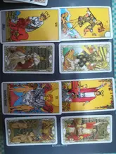 Cartas de Tarot Golden Art Nouveau, guía mística, división de entretenimiento, soportes de juego de mesa, venta al por mayor, 78 hojas/caja