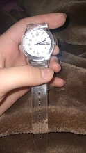Reloj transparente informal para niños y niñas, relojes de pulsera para niños y niñas