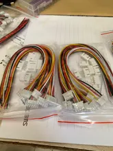 Conector de Cable JST XH2.54 XH de 2,54mm, 2/3/4/5/6/7/8/9/10 Pines, macho, hembra, 20cm de longitud, 26AWG, 10 juegos