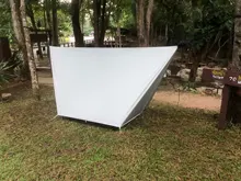 Sunshade Tent Awning Tarp Light-Weight Silicone-Coated Nylon Ultra-Light Aricxi 15d Portable