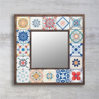 

Ceramic framed Mirror