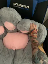 Almohada de felpa con forma de pata para niños, cojín de asiento de Animal, pequeño sofá de felpa, decoración de silla para el hogar, regalo de invierno, 1 unidad