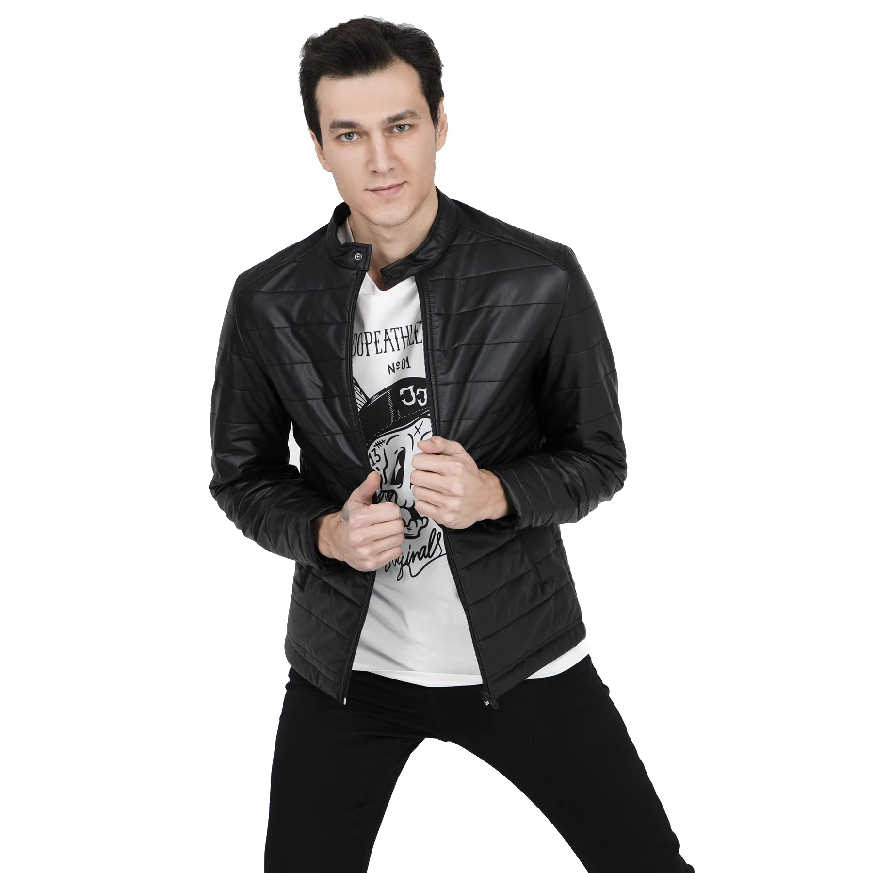 Мужское пальто-пуховик JACK & JONES CORE JCONEW 12152936 | Мужская одежда