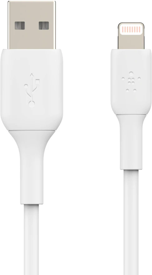 Кабель для iPhone iPad Belkin Boost Charge USB-A/Lightning 1m CAA001bt1MWH (White) | Мобильные телефоны и