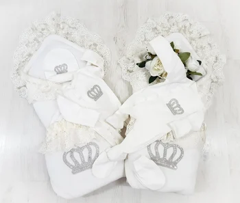 

Комплект на выписку 4-х предметный ЗИМА Комплекты на выписку и для прогулок 0-6 мес