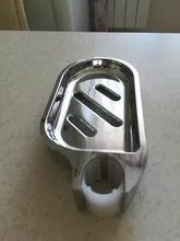 Dish-Holder Soap-Pallet Slide-Bar Shower-Rod Bathroom Gadget ABS Adjustable