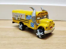 Disney Pixar coches 3 coches 2 Mack tío escuela autobús camión Diecast 1:55 suelto Rayo McQueen coche de juguete nueva marca en Stock