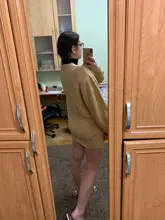 Kimono Cardigan Sweaters Lantern Berrygo V-Neck Knitted Female Women Sleeve-Button Streetwear