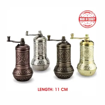 

Pepper Salt Grinder Coffee Spice Grinder Mill pepper pepper mill 4.3 "antique copper Hand grinder gift-quick piece 1 Pcs