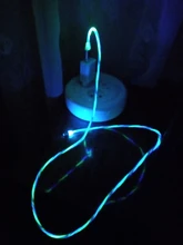 Cable USB tipo C de luz LED de colores para Samsung, Cable de carga rápida para Xiaomi Redmi Note, Cables magnéticos universales