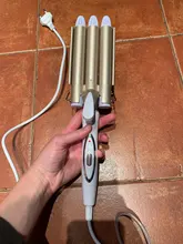 Utensilios de peluquería profesional, rizador de cerámica de triple barril de pelo eléctrico, ondulador de pelo, herramientas de estilismo