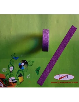 

ADHESIVE TAPE WITH SHINE UNICOLOR IN LILAC 15 MM X 5 M FOR SCRAPBOOKING