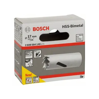 

BOSCH-Crowns HSS bimetallic standard adapters 17 mm 11/16