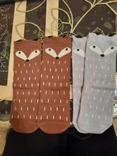 Calcetines de algodón con dibujos animados para niños, medias largas hasta la rodilla, con animales, para niños de 0 a 6 años