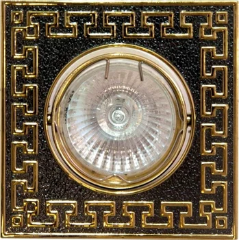 

Downlight built-in Feron 2008sdl ceiling MR16 G5.3 black metallic-Gold