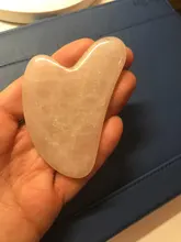 Scraper-Tools Guasha-Board Jade Rose Quartz Natural-Stone Face-Neck for Back-Body Pressure-Therapy