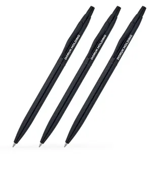 

Personalized Black Metal Ballpoint Pen (100 Pcs) Model 46