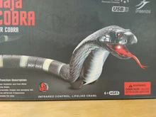 Serpiente de Control remoto infrarrojo para niños, juguete de serpiente y huevo de cascabel, Animal terrorífico, regalo, novedad