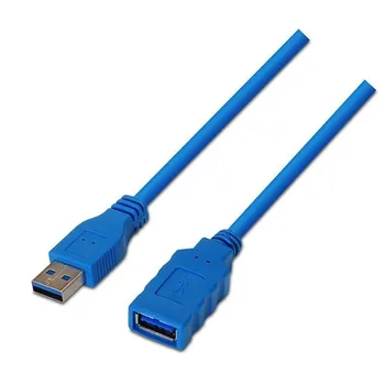 

Cable alargador usb 3.0 aisens a105-0046 - tipo a macho-tipo a hembra - 2m - azul