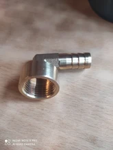 Coupler-Connector-Adapter Elbow Barbed-Fitting Hose Barb Female Thread Brass Copper 90degree