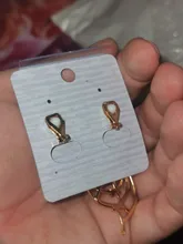 Pendientes de Clip de Cara hueca con estilo abstracto para niñas, sin Piercing, aretes con abalorio llamativo, novedad de 2019