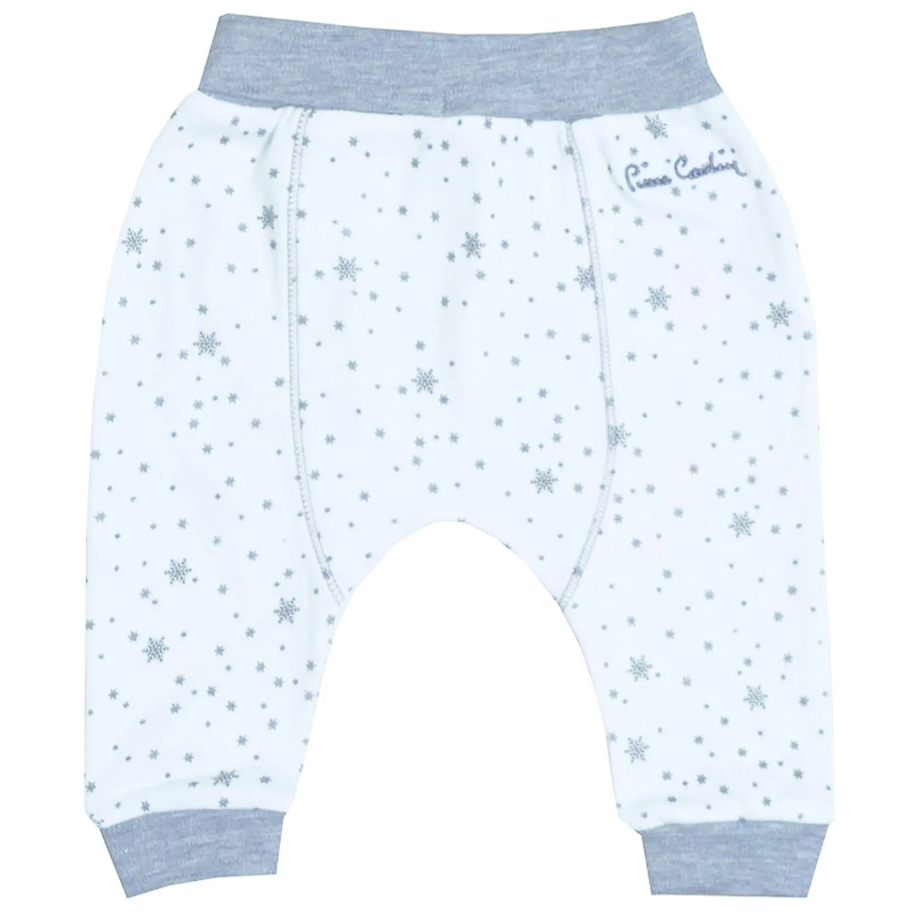 

Pierre Cardin Original Licensed White Gray Star Single Bottom
