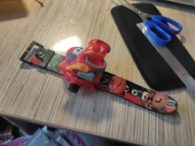 Reloj de dibujos animados de Disney para niños, 17 estilos, proyección 3D, superhéroes de dibujos animados, Spider-man, Iron Man, relojes digitales, juguete para niños