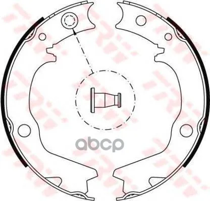 Gs8479_[Mn102635]!Колодки Барабанные Ручника Mitsubishi Lancer