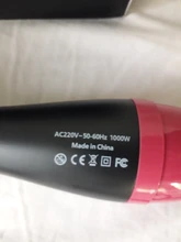 Secador de pelo 2 en 1 de un paso, voluminizador, cepillo de aire caliente, Alisador, rizador, cepillo para usar con secador de cabello