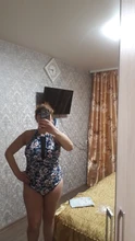 One-Piece Swimsuit Swim-Pool Push-Up Beach Print Women Net Female