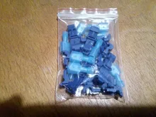 Snap Splice Cable-Connectors Lock Wire-Terminal Crimp-Wire Quick-Electrical 50pcs Waterproof