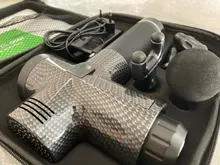 Pistola de masaje Fascia, masajeador de terapia muscular deportiva, relajación dolor alivio corporal, adelgazante, moldeador, con pantalla LCD