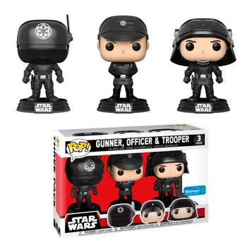 

Set 3 POP figures Star Wars Gunner Officer & Trooper Exclusive
