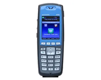 

Spectralink 8440 with stand Lync Blue
