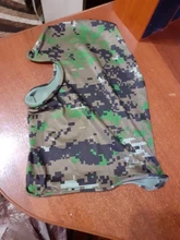 Mascarilla facial de camuflaje para motocicleta, máscara para deportes al aire libre, para el cuello, gorro de viento de esquí cálido para invierno, para ciclismo de policía