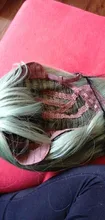 Pink Cosplay Wigs Dark-Root Wavy Colorful-Fiber Black White High-Temperature Synthetic-Long