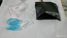 Cepillo de dientes de silicona + caja, cepillo de dientes para dedos de bebé, Limpieza de dientes para niños, cepillo de dientes de silicona suave, cepillo de limpieza de goma para bebés
