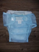 3 uds. De Pañales lavables para bebé, pañal transpirable de verano para recién nacido, de algodón, reutilizables, de bolsillo de malla