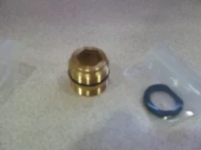 Connector Outer-Adapter Shower External-Thread Faucet-Accessories WASOURLF Male M22 Brass