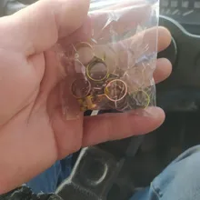 Abrazadera para tubo de vacío de combustible, banda de resorte de 6-15mm, abrazadera para tubo de silicona, abrazaderas chapadas en Zinc de acero, 10 Uds., nueva