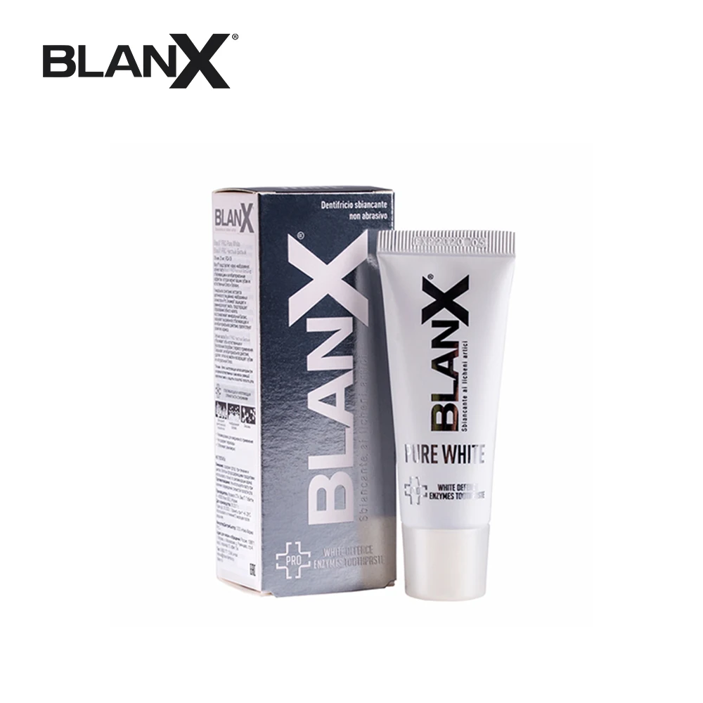 Зубная паста Blanx Pro Pure White / Бланкс Про Чистый белый 25 мл | Красота и здоровье