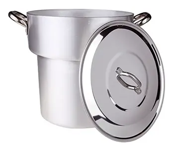 

Cookware lambs tomato sauce pot step with lid, aluminum 28x28x29 cm cookware